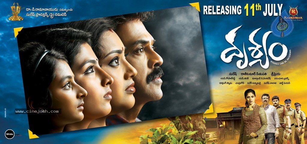 Drishyam Movie Release Posters - 6 / 18 photos