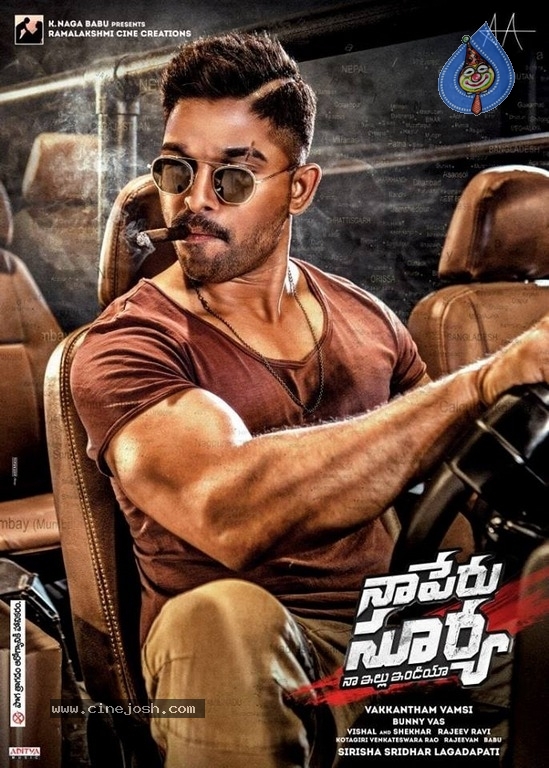 Naa Peru Surya Movie New Poster - 1 / 1 photos