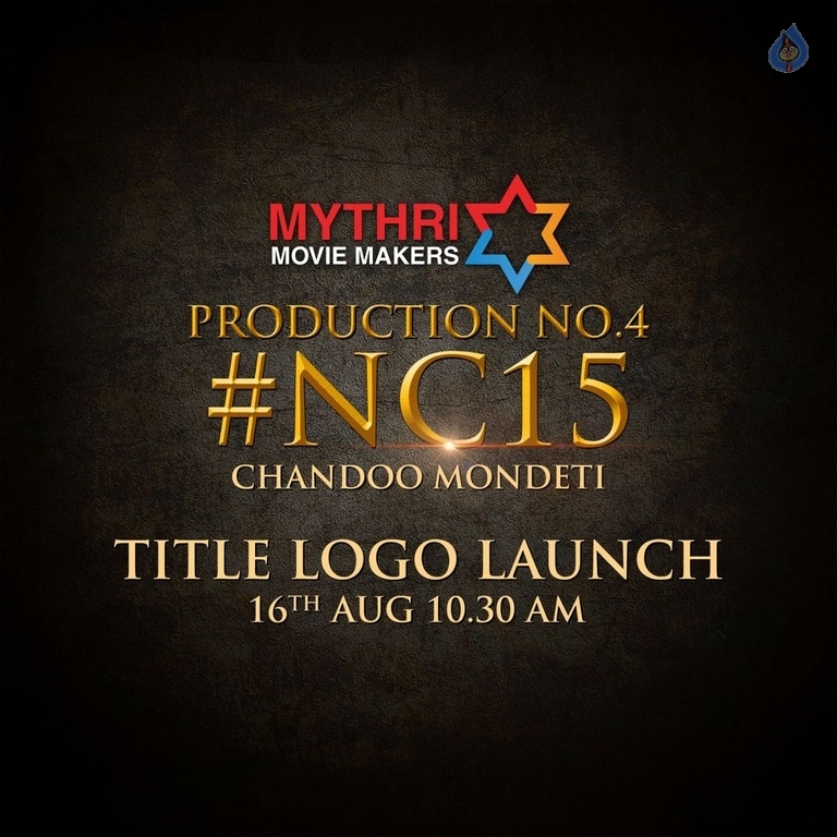 Naga Chaitanya New Movie Title Logo Launch Date Poster - 1 / 1 photos