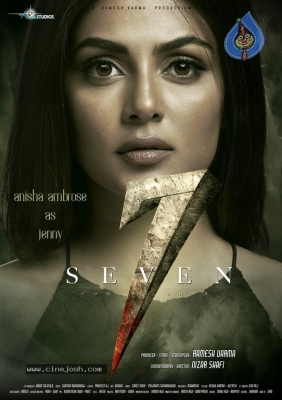 Anisha Ambrose First Look Poster From Seven Movie - 1 of 1
