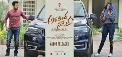 Aravindha Sametha Audio Posters - 1 of 2