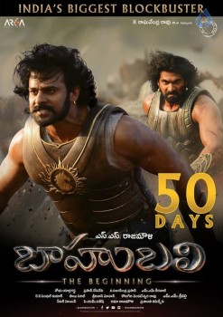 Bahubali 50 Days Posters - 5 of 6