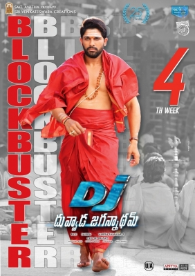 DJ Duvvada Jagannadham 4th Week Posters - 2 of 3
