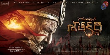 Gautamiputra Satakarni 1st Look Poster - 1 of 1