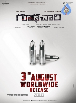 Goodachari Release Date Poster And Still - 1 of 2