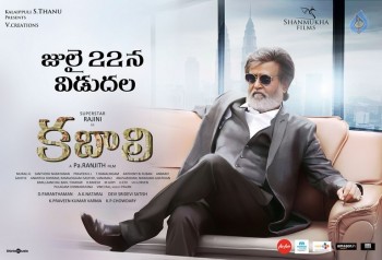 Kabali Release Date Posters - 2 of 2