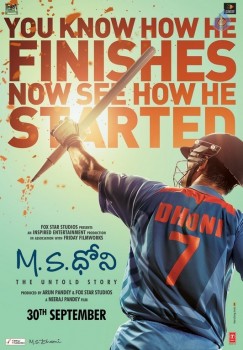 MS Dhoni New Posters - 2 of 2