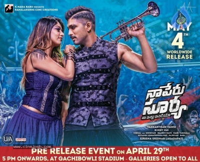 Naa Peru Surya Release And Pre Release Date Posters - 5 of 6