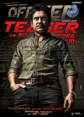 Officer Teaser Release Poster And Still - 2 of 2