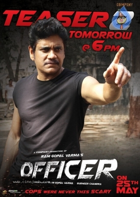 Officer Teaser Release Date Poster And Still - 1 of 2