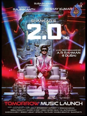 Robo 2.0 Movie Poster And Still - 1 of 2