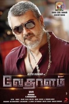 Vedalam Tamil Movie Posters - 1 of 4