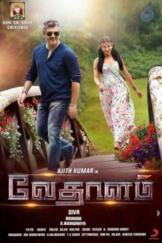 Vedalam Tamil Movie Posters - 2 of 4