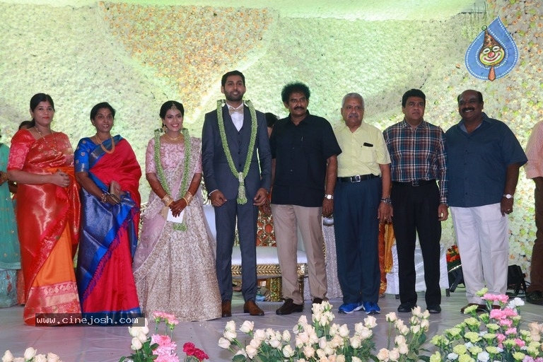 Aadhav Kannadasan - Vinodhnie Wedding Reception Photos - 16 / 21 photos