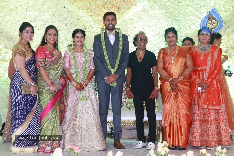 Aadhav Kannadasan - Vinodhnie Wedding Reception Photos - 19 / 21 photos