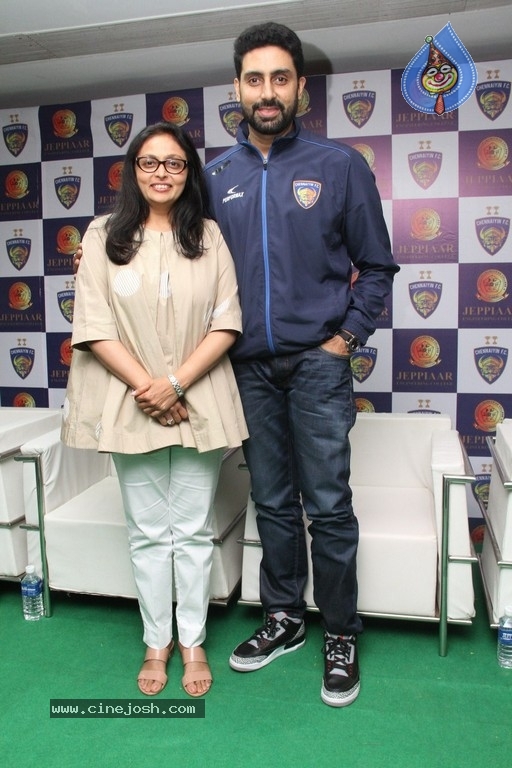 Abhishek Bachchan Launched Chennaiyin FC Soccer School - 1 / 29 photos