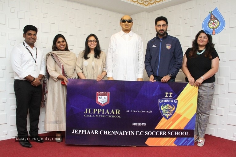 Abhishek Bachchan Launched Chennaiyin FC Soccer School - 3 / 29 photos