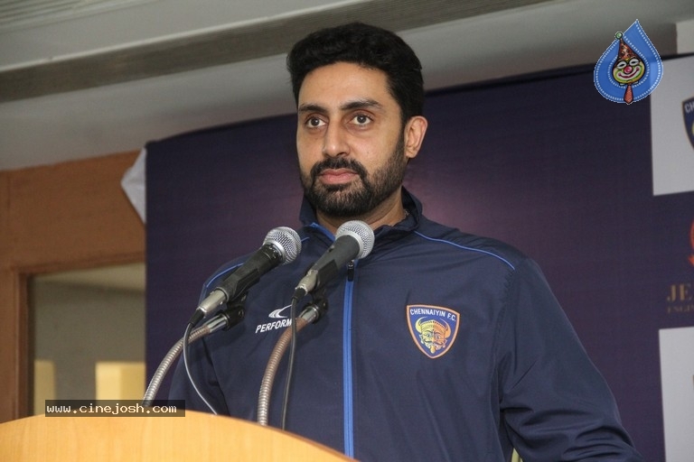 Abhishek Bachchan Launched Chennaiyin FC Soccer School - 5 / 29 photos