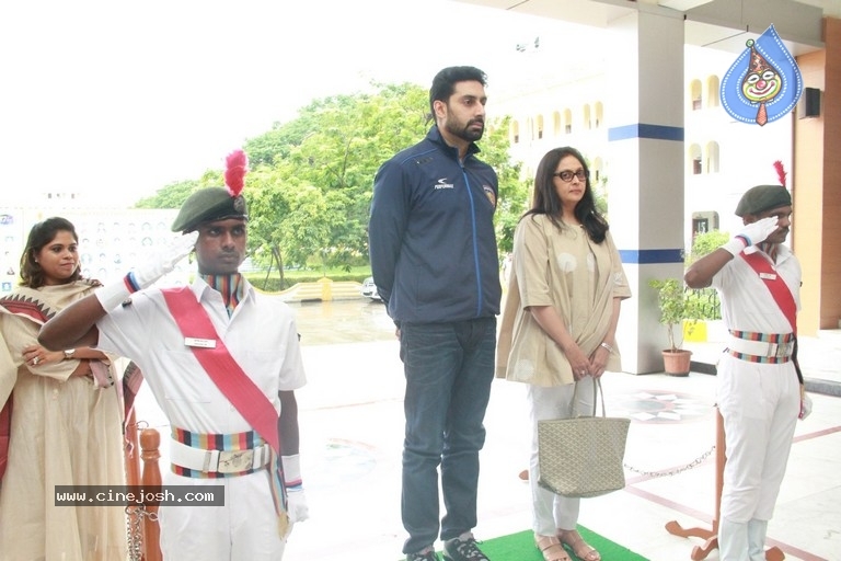 Abhishek Bachchan Launched Chennaiyin FC Soccer School - 17 / 29 photos
