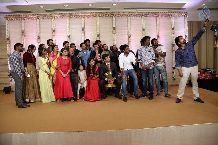 Actor Ashwin and Sonali Wedding Reception - 18 / 42 photos