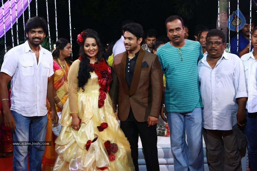Actor Harish and Abinaya Wedding Reception - 4 / 35 photos