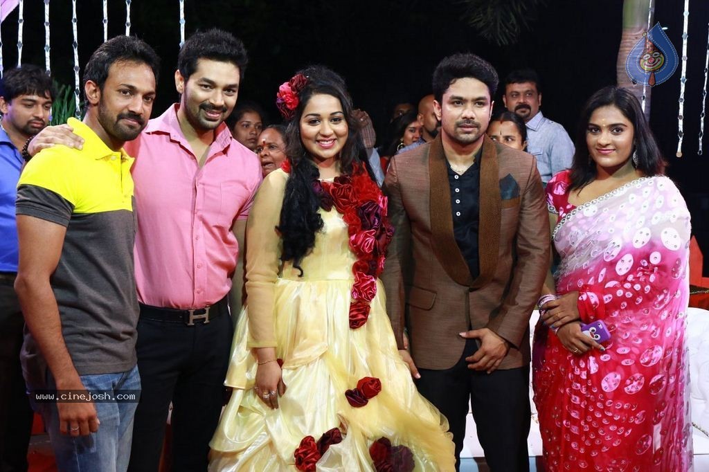 Actor Harish and Abinaya Wedding Reception - 10 / 35 photos