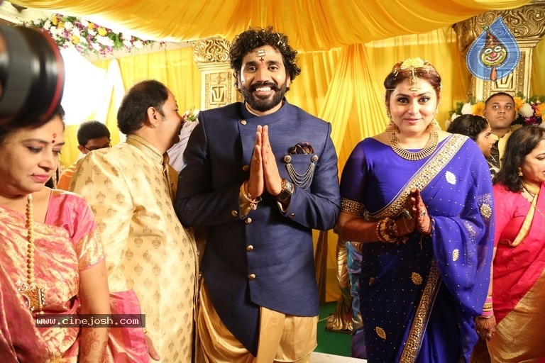 Actress Namitha and Veer Wedding Photos - 7 / 14 photos