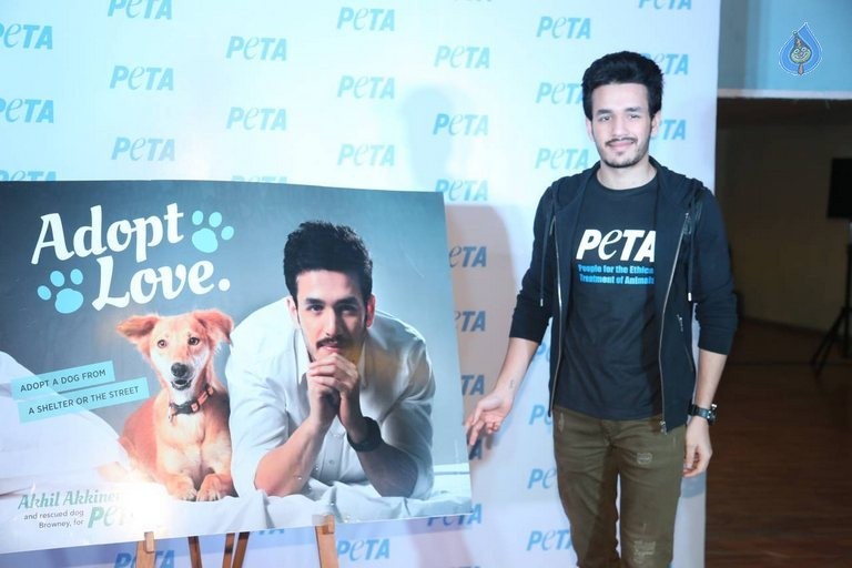 Akhil at PETA Event - 5 / 37 photos