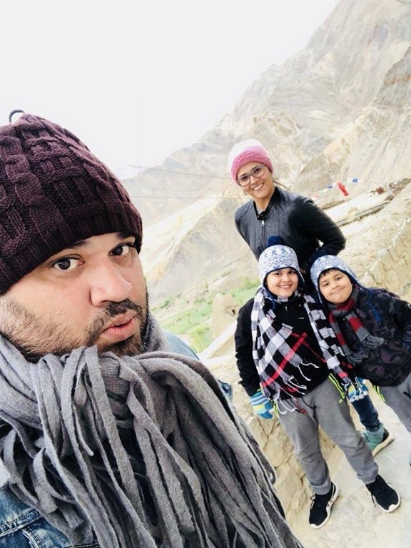 Anasuya Bharadwaj Family Vacation in Ladakh Photos - 1 / 11 photos