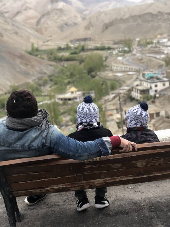 Anasuya Bharadwaj Family Vacation in Ladakh Photos - 4 / 11 photos