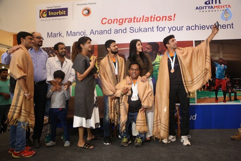 Asian Para Batsmentune Winners Felicitation Ceremony - 11 / 42 photos
