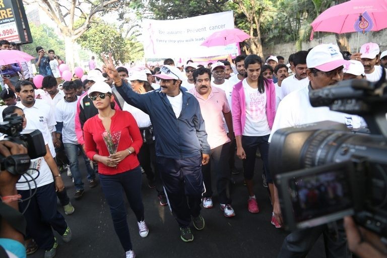Balakrishna at Breast Cancer Awareness Walk - 1 / 15 photos