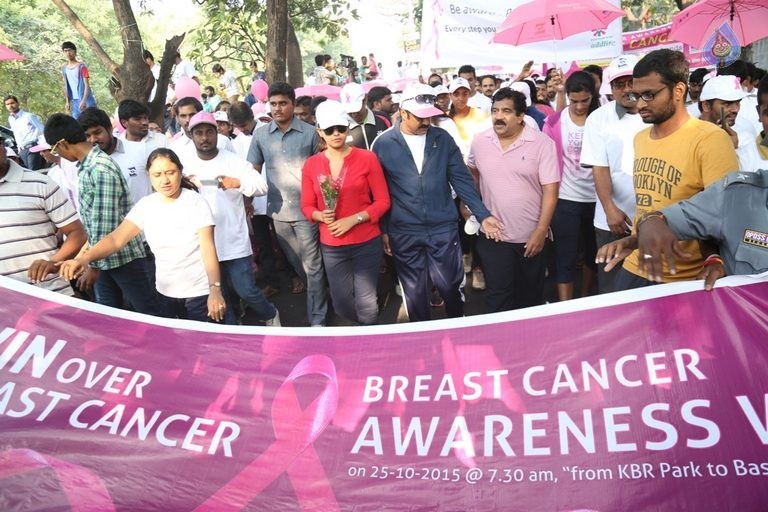 Balakrishna at Breast Cancer Awareness Walk - 3 / 15 photos