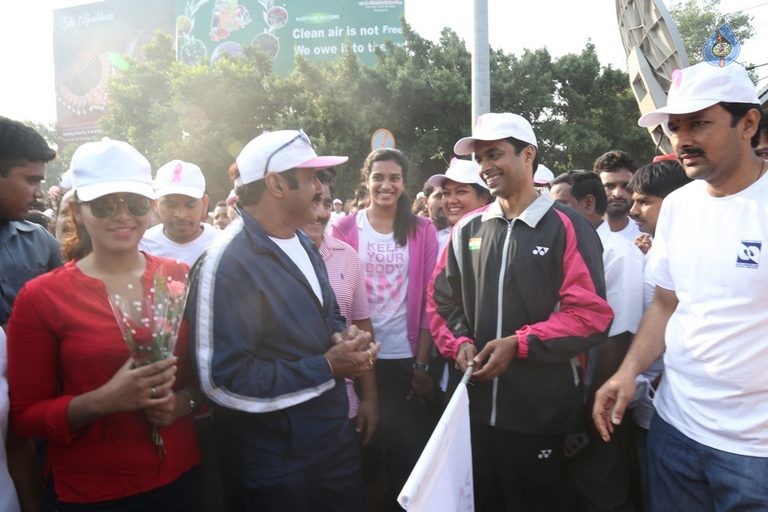 Balakrishna at Breast Cancer Awareness Walk - 5 / 15 photos