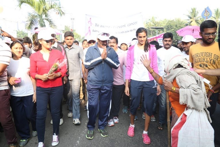 Balakrishna at Breast Cancer Awareness Walk - 11 / 15 photos