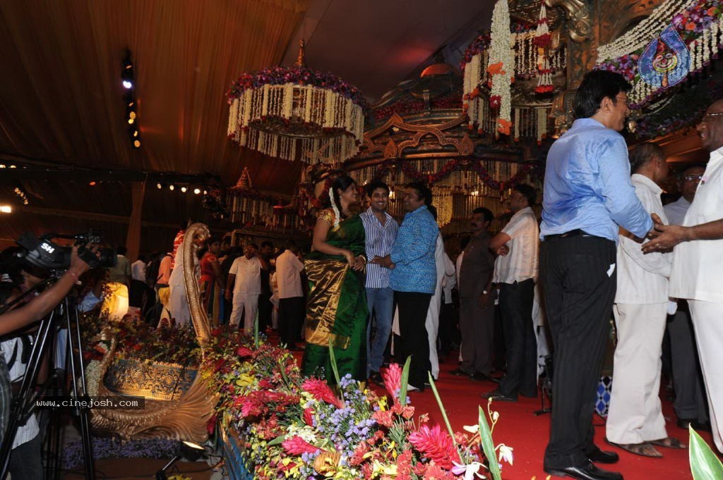 Politicians and Tollywood Stars at Balakrishna Daughter Wedding - 46 / 48 photos