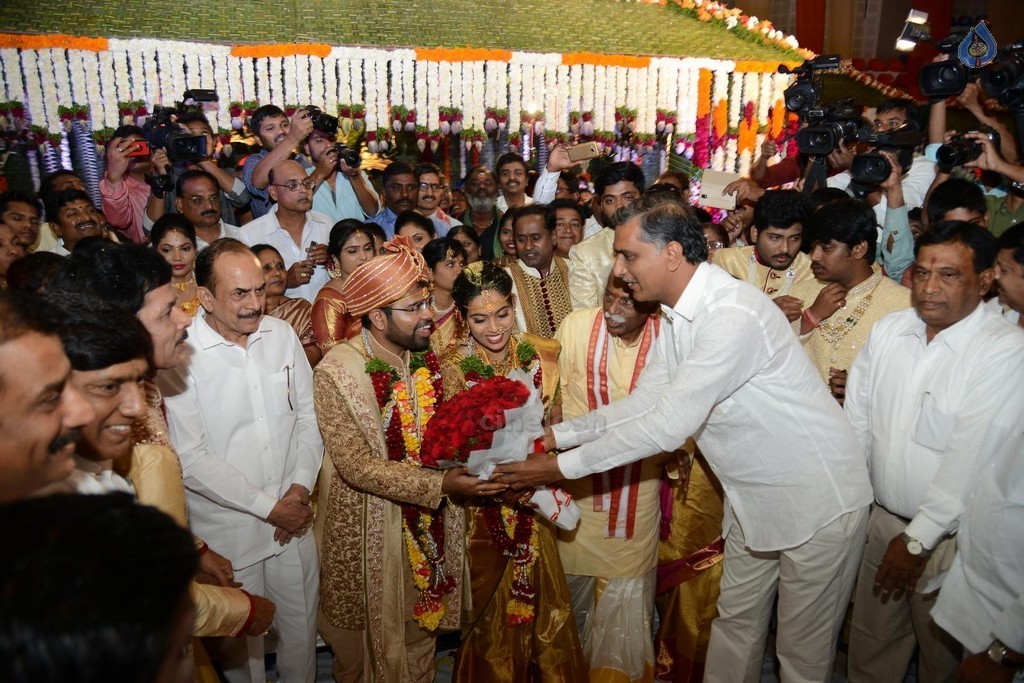 Bandaru Dattatreya Daughter Marriage Photos - 1 / 128 photos
