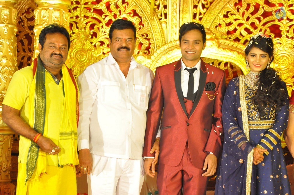 Bhuvan Sagar and Sindhusha Wedding Reception Photos - 9 / 124 photos