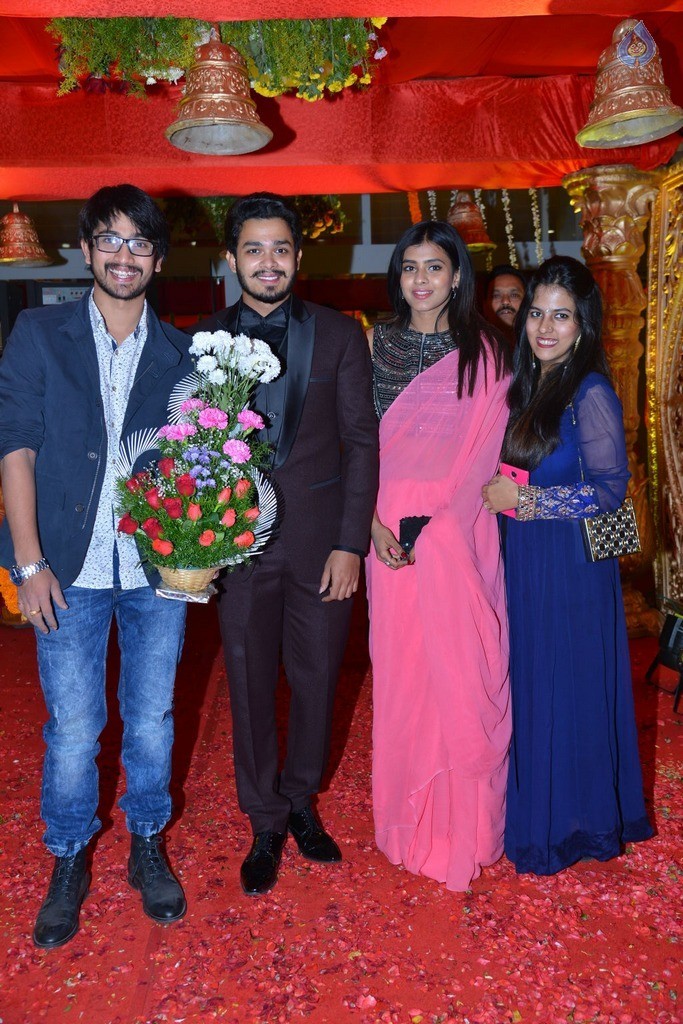 Bhuvan Sagar and Sindhusha Wedding Reception Photos - 65 / 124 photos