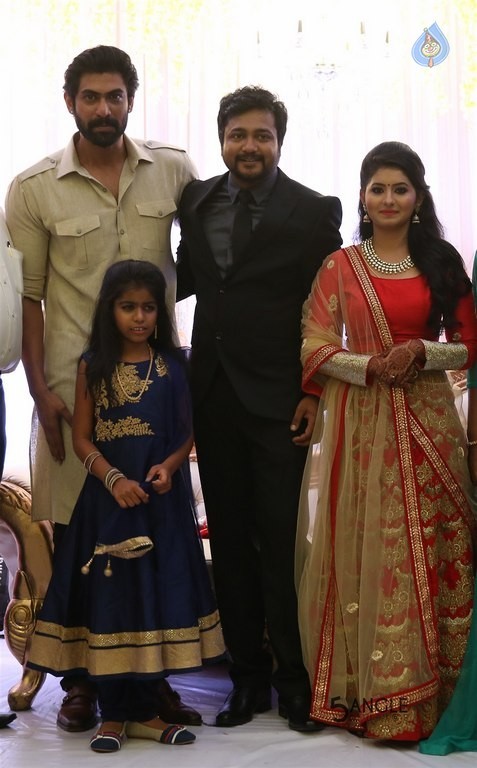 Bobby Simha and Reshmi Wedding Reception  - 3 / 17 photos