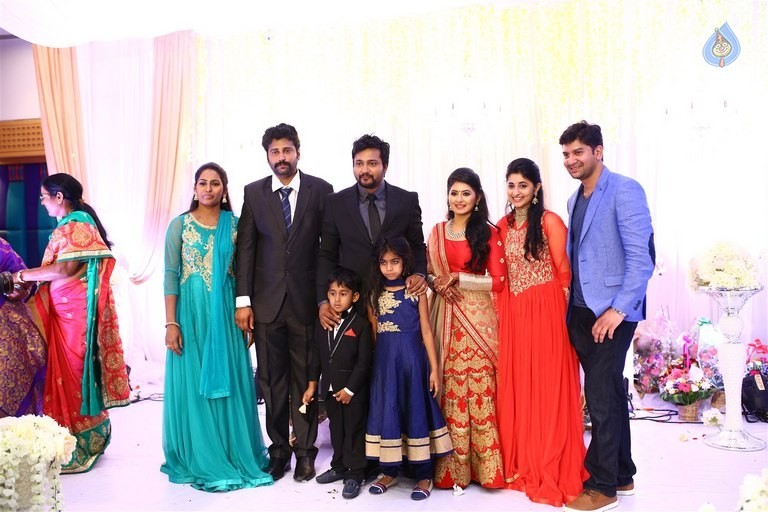 Bobby Simha and Reshmi Wedding Reception  - 6 / 17 photos