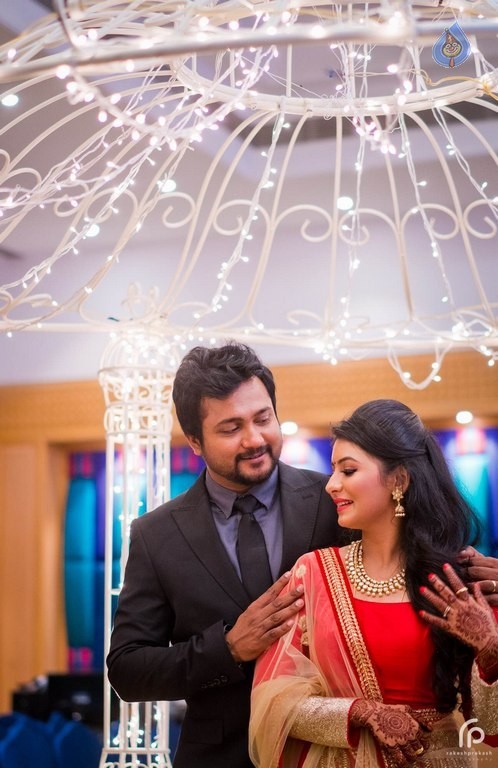 Bobby Simha and Reshmi Wedding Reception  - 9 / 17 photos