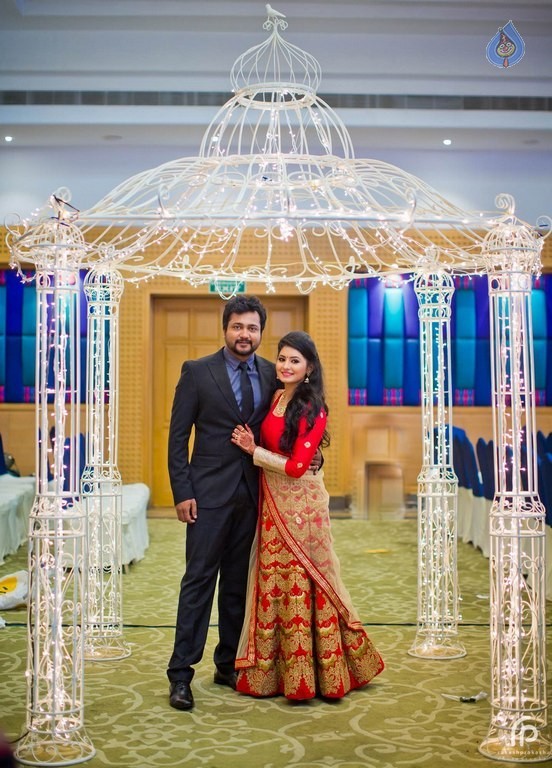 Bobby Simha and Reshmi Wedding Reception  - 13 / 17 photos