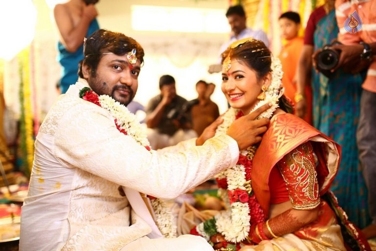 Bobby Simha and Reshmi Wedding Reception  - 14 / 17 photos