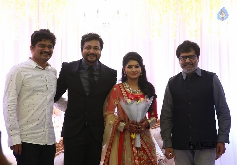Bobby Simha and Reshmi Wedding Reception  - 17 / 17 photos