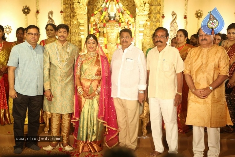 C Kalyan son Teja - Naga Sree Wedding Reception - 8 / 136 photos