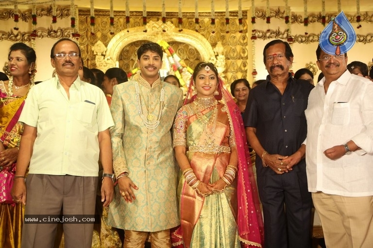 C Kalyan son Teja - Naga Sree Wedding Reception 2 - 10 / 76 photos