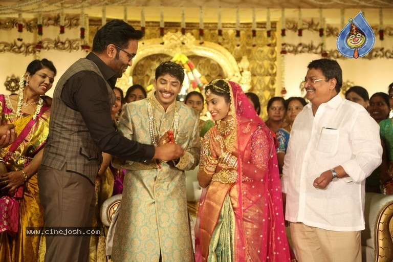 C Kalyan son Teja - Naga Sree Wedding Reception 2 - 13 / 76 photos