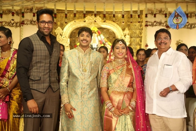 C Kalyan son Teja - Naga Sree Wedding Reception 2 - 16 / 76 photos