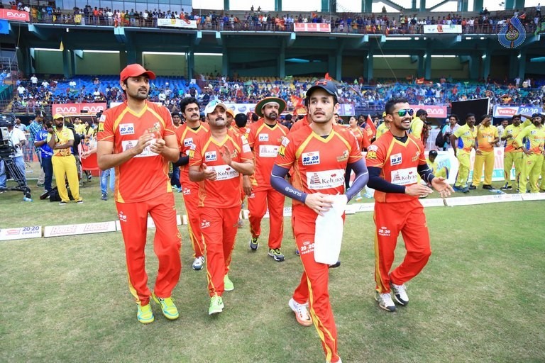 CCL 6 Telugu Warriors Vs Chennai Rhinos Match Photos - 11 / 126 photos